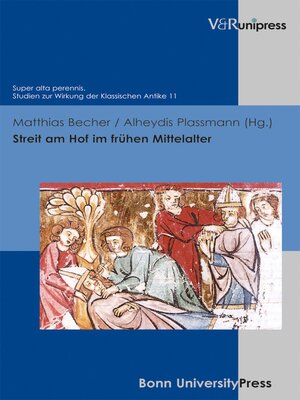 cover image of Streit am Hof im frühen Mittelalter